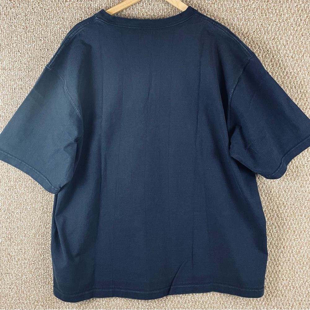 Camber T-Shirt Men’s 4XL Made In USA Blue Max Weight Workwear Heavyweight E157